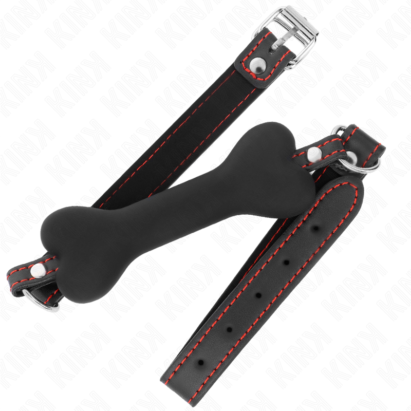 KINK - BÂTON NOIR OS 12 CM 63 x 2 CM KINK COLLAR & GAG