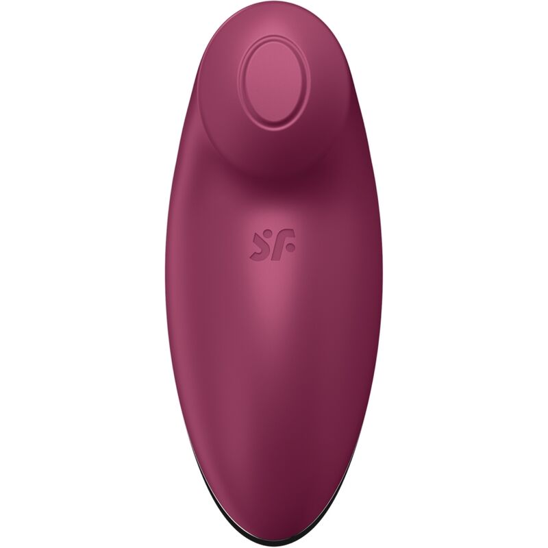 SATISFYER - TAP & CLIMAX 2 VIBRATEUR & STIMULATEUR ROUGE SATISFYER VIBRATOR