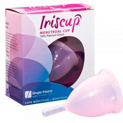 IRISCUP - GRANDE TASSE DU MOIS ROSE + SAC STÉRILISATEUR OFFERT IRISCUP
