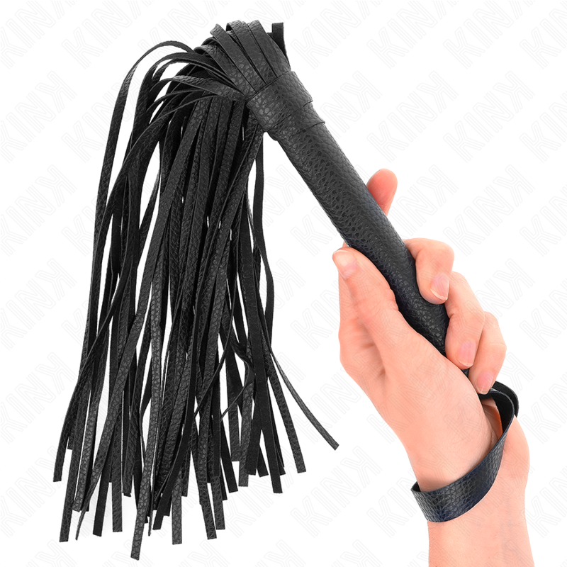 KINK - Fouet à perles bleu foncé 43,5 CM KINK IMPACT & TOUCH