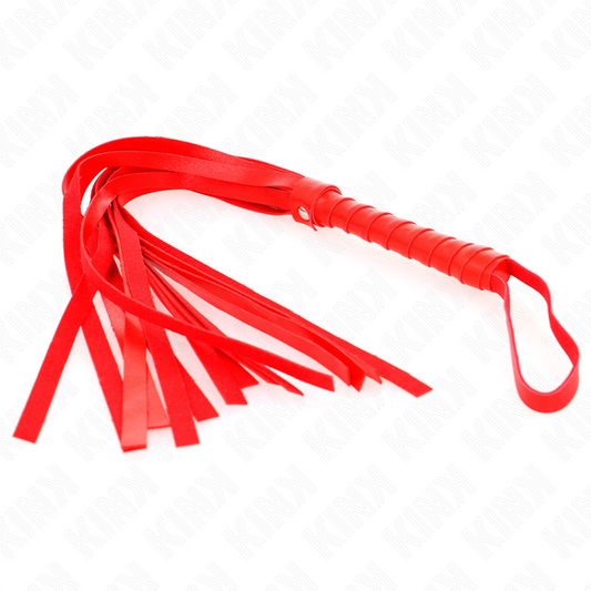 KINK - FOUET SIMPLE ROUGE 45 CM KINK IMPACT & TOUCH