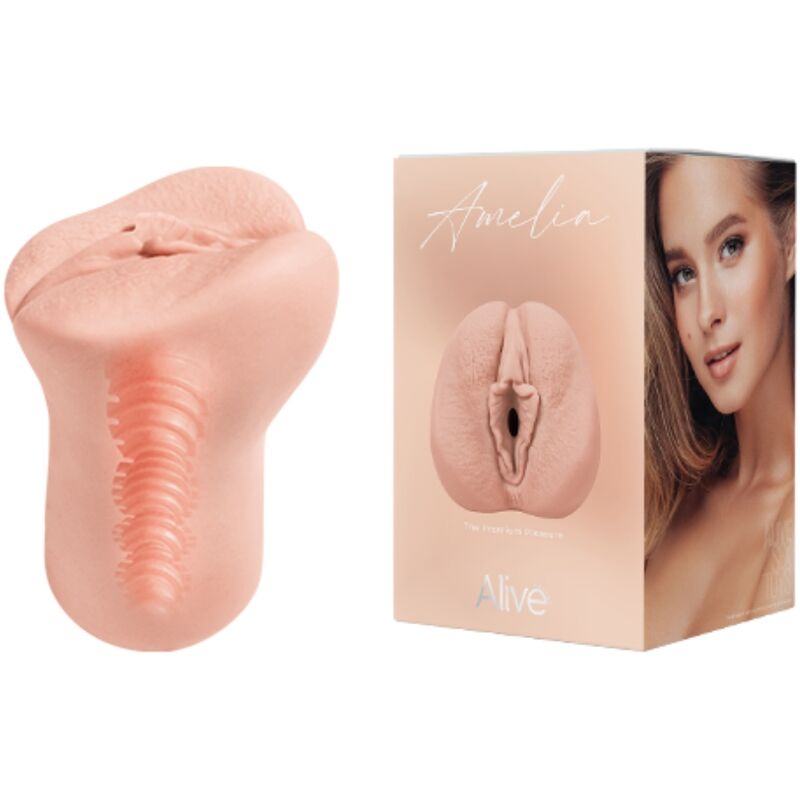 ALIVE - MASTURBADEUR MASCULIN FLEX VAGINAL TAILLE M ALIVE