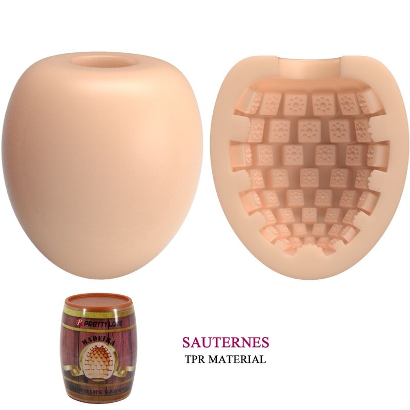 PRETTY LOVE - MASTURBATEUR POUR HOMME MODÈLE CHAIR D'OEUF 2 PRETTY LOVE FLIRTATION