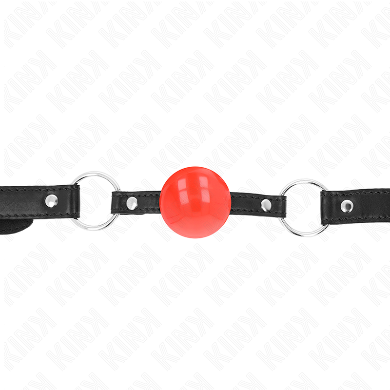 KINK - BALLE TPE ROUGE 4 CM BAG 60 x 2 CM KINK COLLAR & GAG