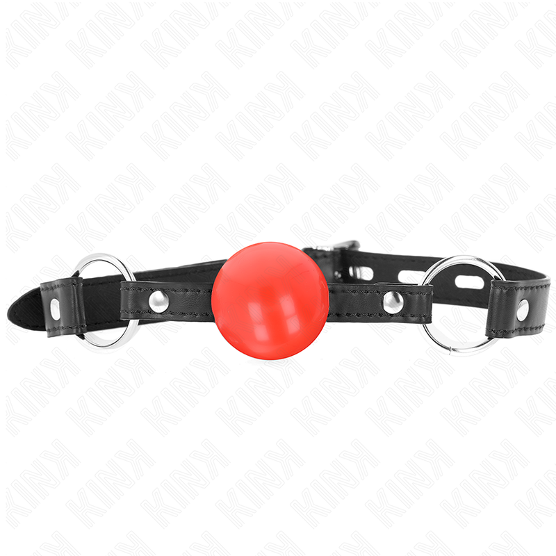 KINK - BALLE TPE ROUGE 4 CM BAG 60 x 2 CM KINK COLLAR & GAG