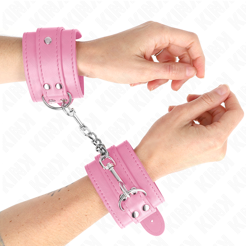 KINK - APPUI-POIGNETS SIMPLES ROSE RÉGLABLE 20-23 CM X 5,5 CM KINK WRIST RESTRAINT