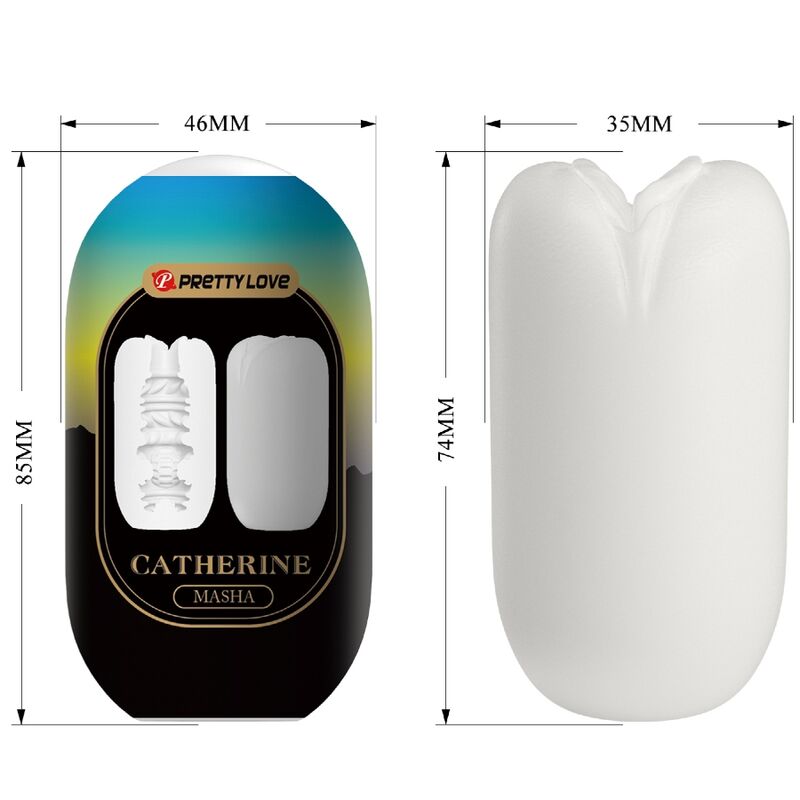 PRETTY LOVE - MASTURBATEUR POUR HOMME MASHA BLANC PRETTY LOVE FLIRTATION
