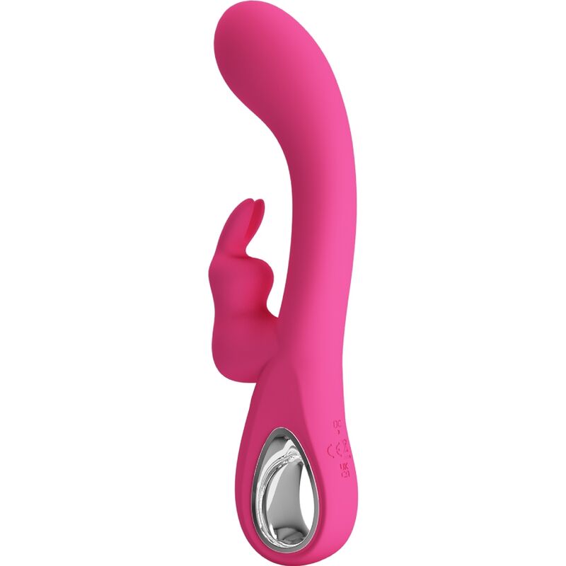 PRETTY LOVE - VIBRATEUR NOVAK RABBIT 12 VIBRATIONS ROSE PRETTY LOVE FLIRTATION