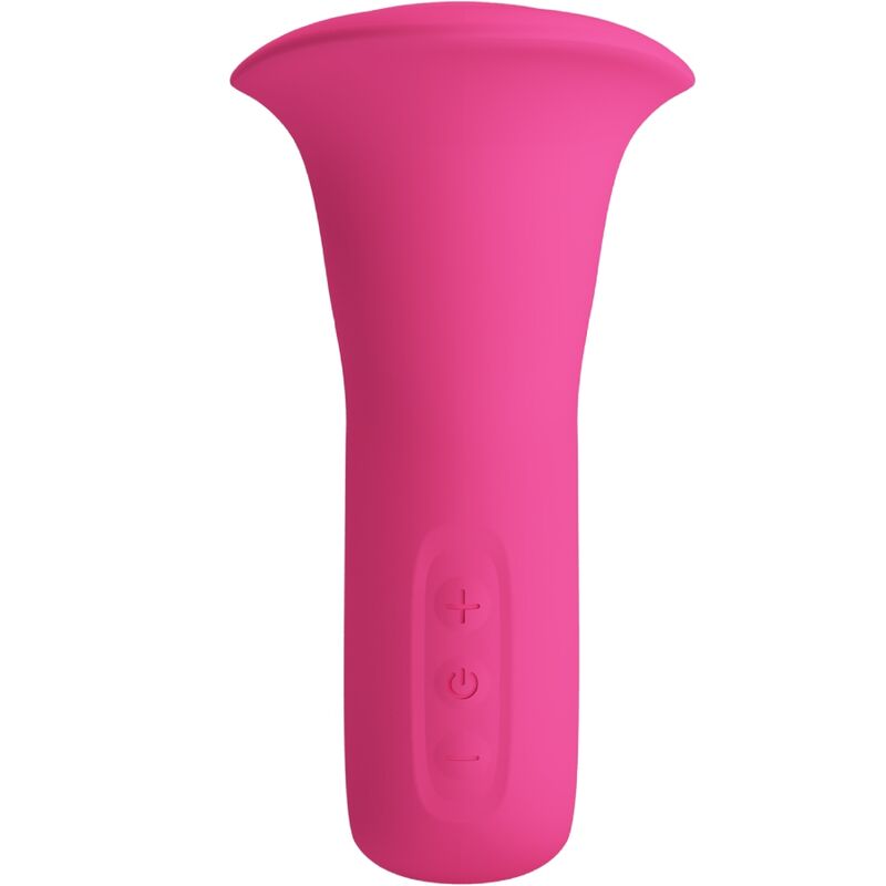 PRETTY LOVE - CLYDE VIBRATEUR ORAL LANGUE VIBRANTE 12 VIBRATIONS ROSE PRETTY LOVE FLIRTATION