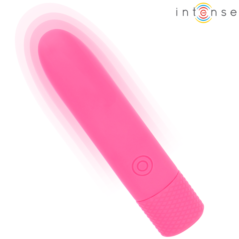 INTENSE - SYMONE BULLET VIBRANT RECHARGEABLE USB 8 VIBRATIONS ROSE 10 X 2,2 CM INTENSE FUN