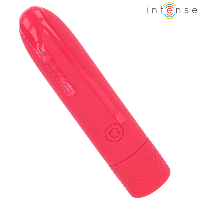 INTENSE - SYMONE BULLET VIBRANT RECHARGEABLE USB 8 VIBRATIONS ROUGE 10 X 2,2 CM INTENSE FUN