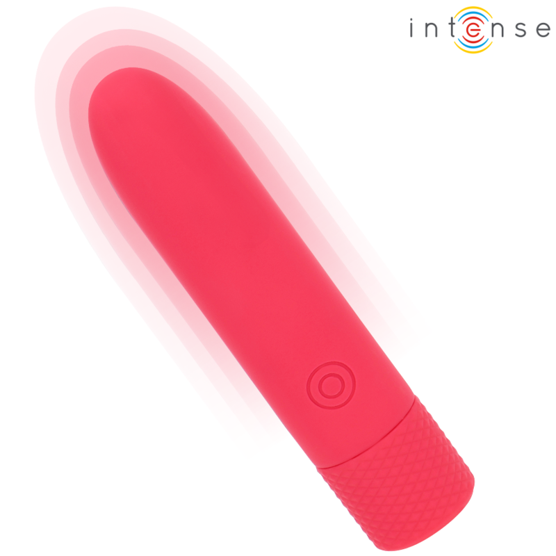 INTENSE - SYMONE BULLET VIBRANT RECHARGEABLE USB 8 VIBRATIONS ROUGE 10 X 2,2 CM INTENSE FUN