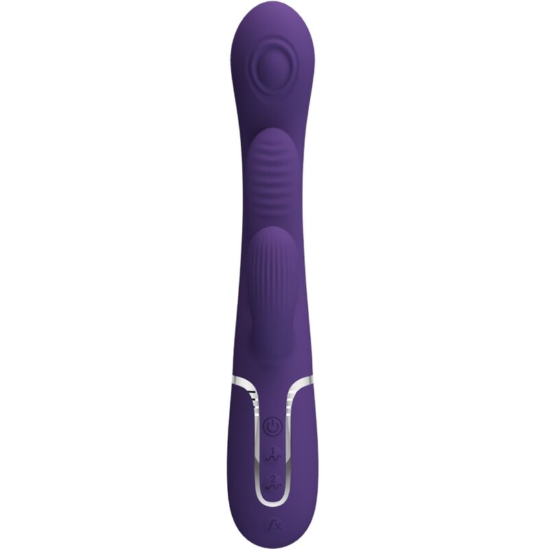 PRETTY LOVE - SHANIA TRIPLE RABBIT VIBRATEUR MULTIFONCTION VIOLET PRETTY LOVE
