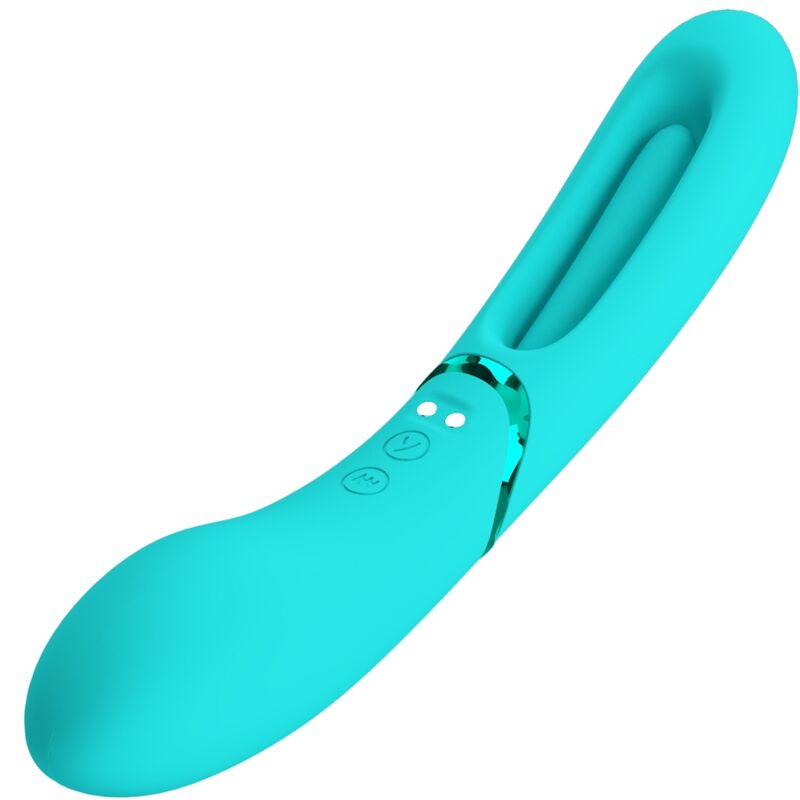 ROMANCE - VIBRATEUR POINT G LEXIE 7 VIBRATIONS BLEU ROMANCE