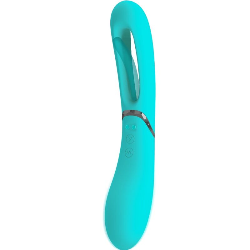ROMANCE - VIBRATEUR POINT G LEXIE 7 VIBRATIONS BLEU ROMANCE