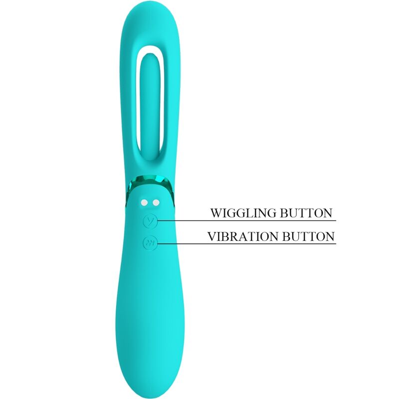 ROMANCE - VIBRATEUR POINT G LEXIE 7 VIBRATIONS BLEU ROMANCE