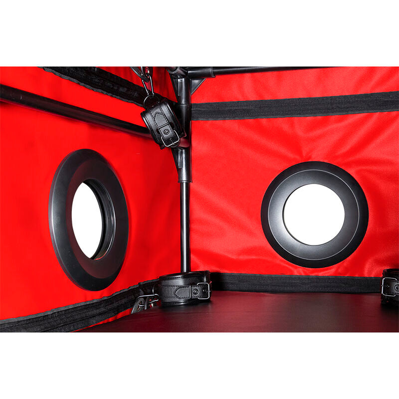 SECRET DOME - KINK CLUB LA NICHE CABINE NOIR ET ROUGE SECRET DOME