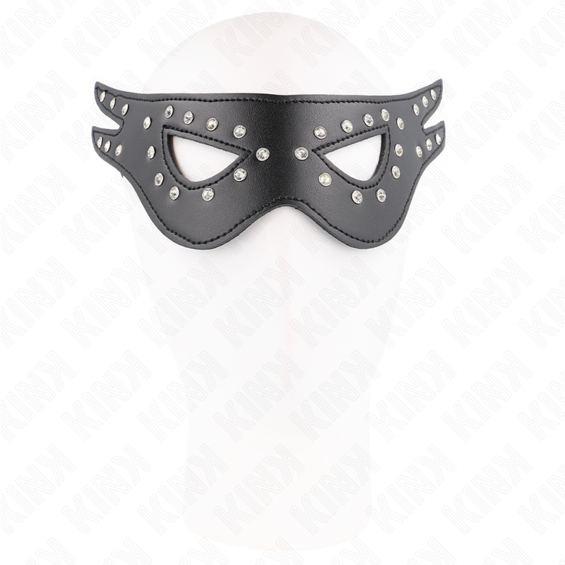 KINK - MASQUE SEXY EN CUIRETTE MODÈLE 2 27 x 13 CM KINK MASKED ALLURE