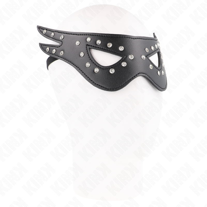 KINK - MASQUE SEXY EN CUIRETTE MODÈLE 2 27 x 13 CM KINK MASKED ALLURE