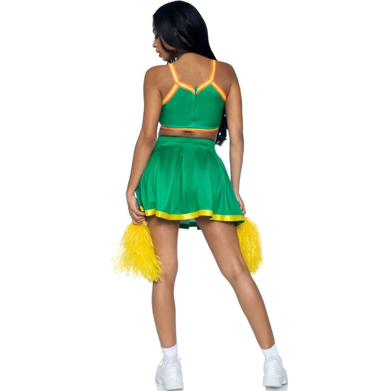 LEG AVENUE - COSTUME POM-POM GIRLS VERT S/M LEG AVENUE COSTUMES