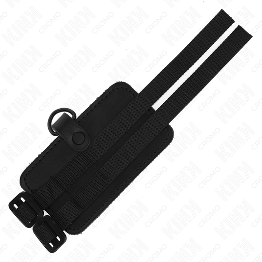 KINK - ANNEAU PÉNIS EN CUIR AVEC SANGLES RÉGLABLES KINK RING POWER