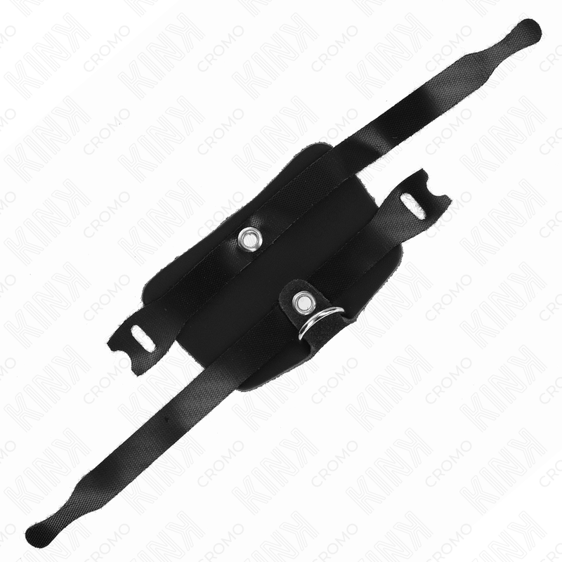 KINK - ANNEAU PÉNIS EN CUIR AVEC FERMETURE À CROCHET RÉGLABLE KINK RING POWER