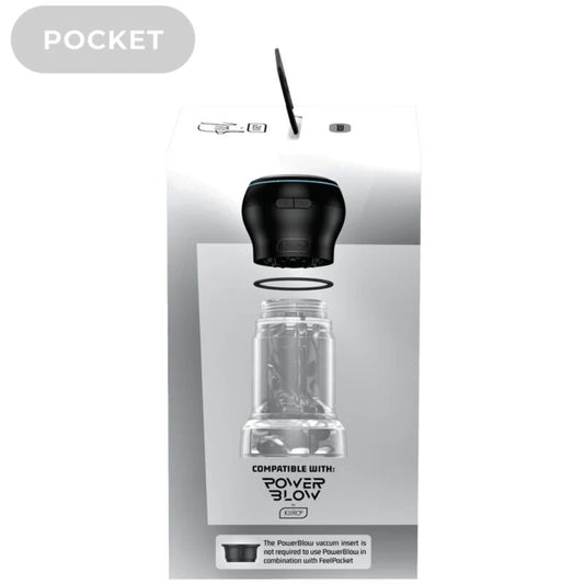 KIIROO - FEEL POCKET STROKER CRISTAL PAR KIIROO TRANSPARENT KIIROO