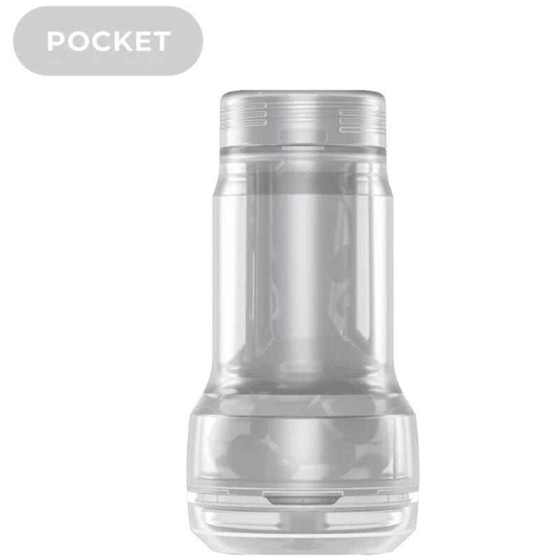 KIIROO - FEEL POCKET STROKER CRISTAL PAR KIIROO TRANSPARENT KIIROO