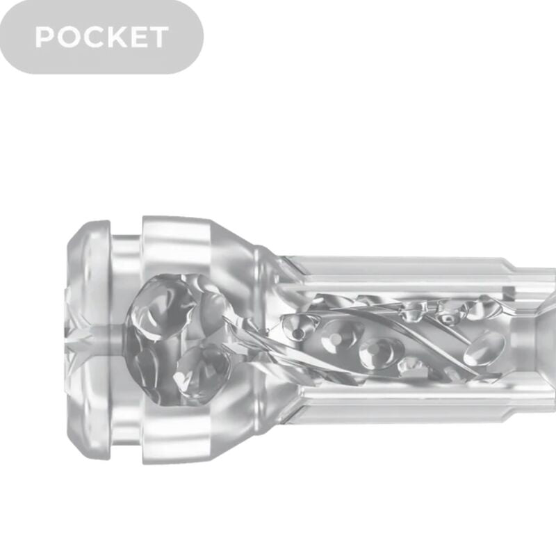 KIIROO - FEEL POCKET STROKER CRISTAL PAR KIIROO TRANSPARENT KIIROO
