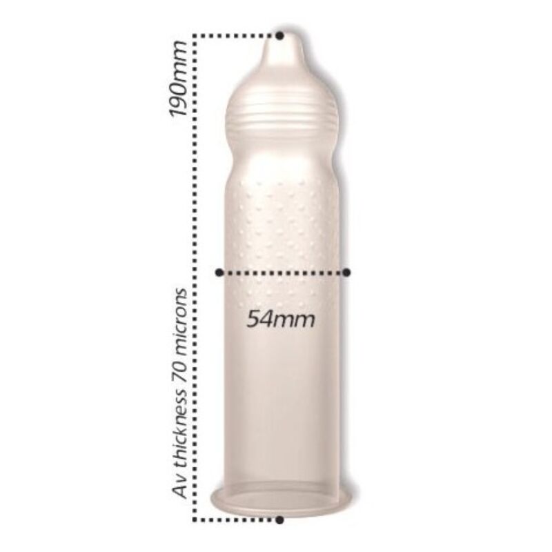 PASANTE - PRÉSERVATIFS INTENSITÉ RIBS & DOTS 144 UNITÉS PASANTE