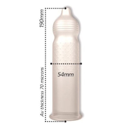 PASANTE - PRÉSERVATIFS INTENSITÉ RIBS & DOTS 144 UNITÉS PASANTE