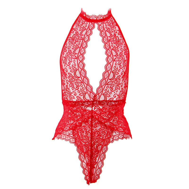 SUBBLIME - 953881 BODY COUPE OUVERTE ROUGE L/XL SUBBLIME BODYSTOCKINGS