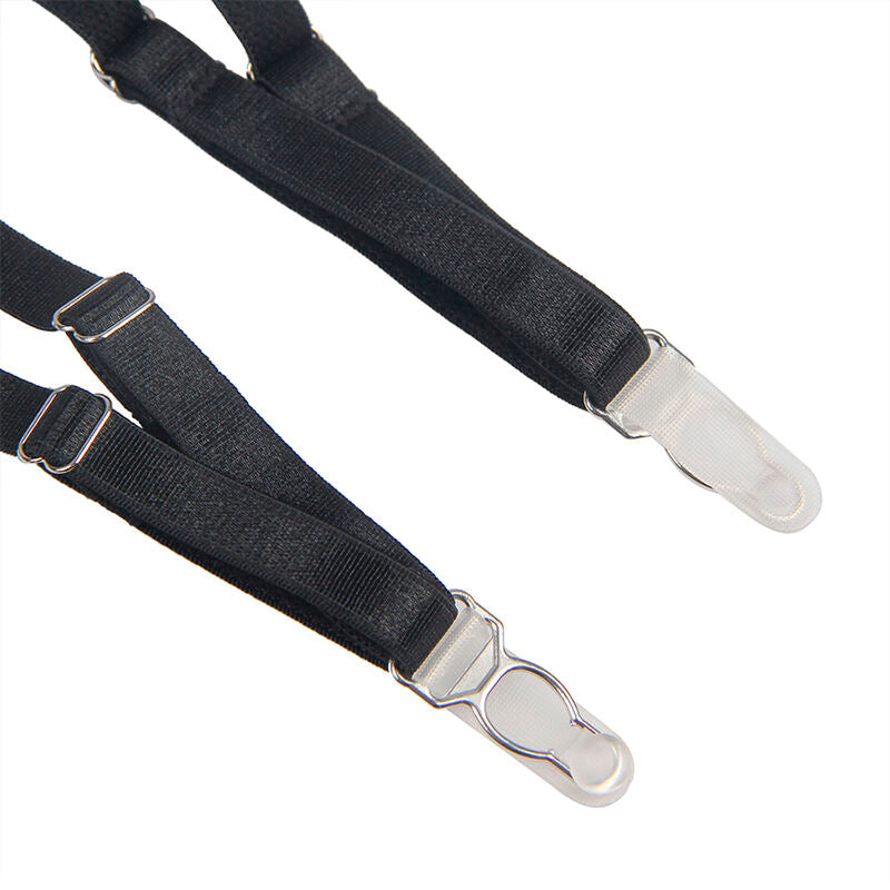 SUBBLIME - 954147 BODY AVEC PORTE-JARRETELLES NOIR S/M SUBBLIME BODYSTOCKINGS