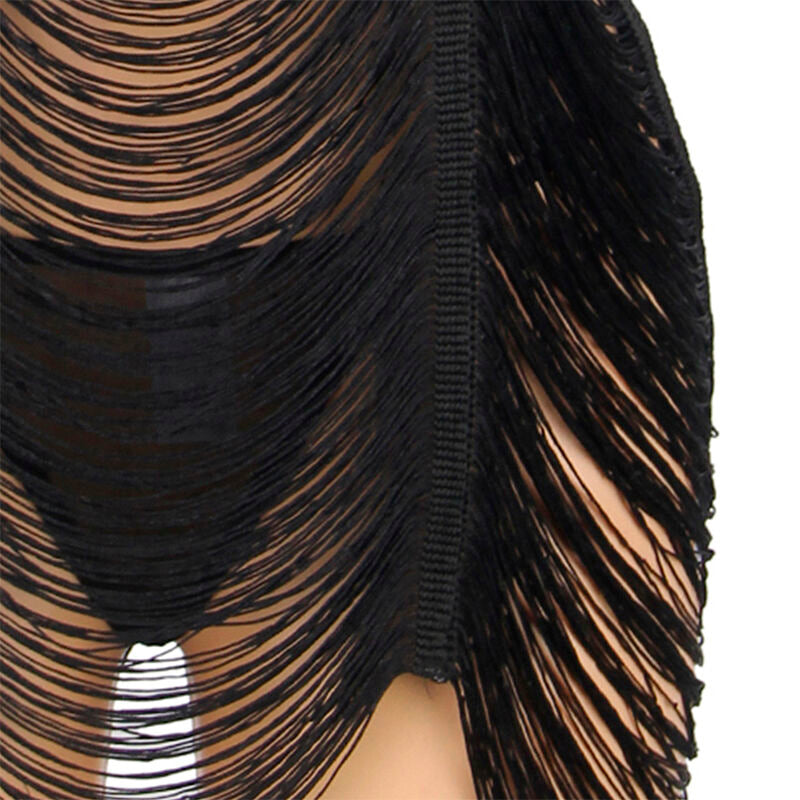 SUBBLIME - 954239 ROBE À BRETELLES + STRING NOIR L/XL SUBBLIME SETS