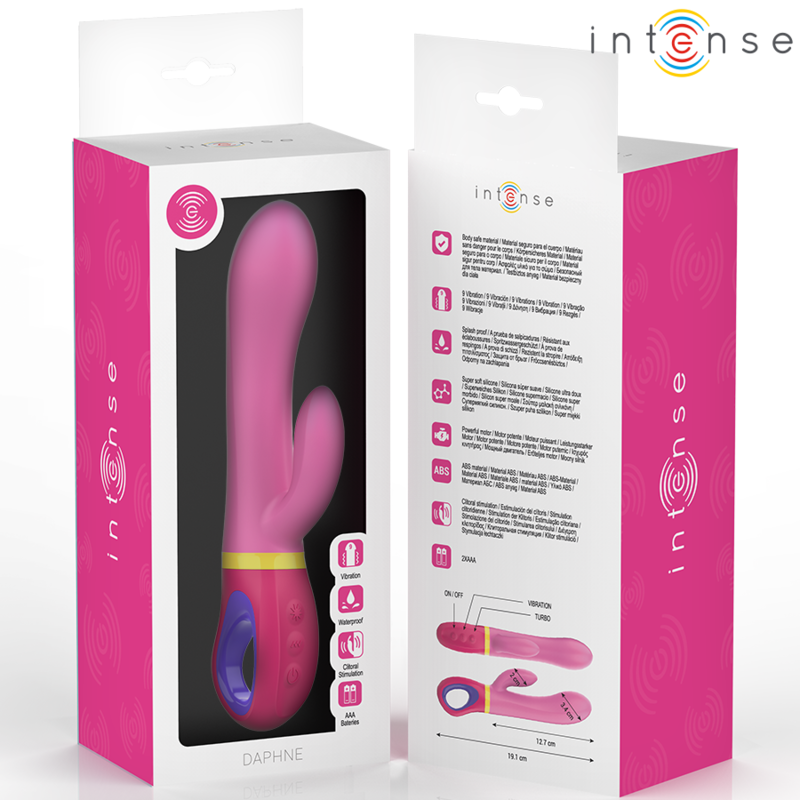 INTENSE - VIBRATEUR LAPIN ROSE DAPHNE INTENSE FUN