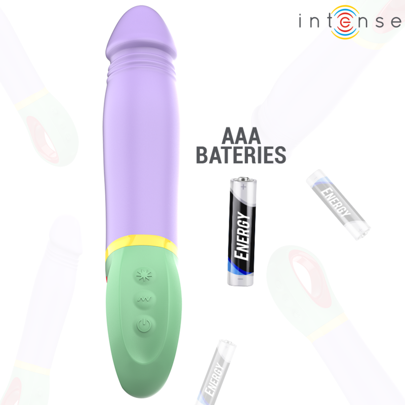 INTENSE - VIBRATEUR VIOLET CLASSIQUE VELMA INTENSE FUN