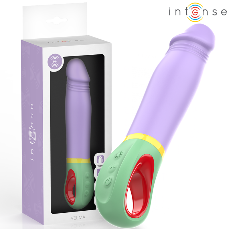 INTENSE - VIBRATEUR VIOLET CLASSIQUE VELMA INTENSE FUN