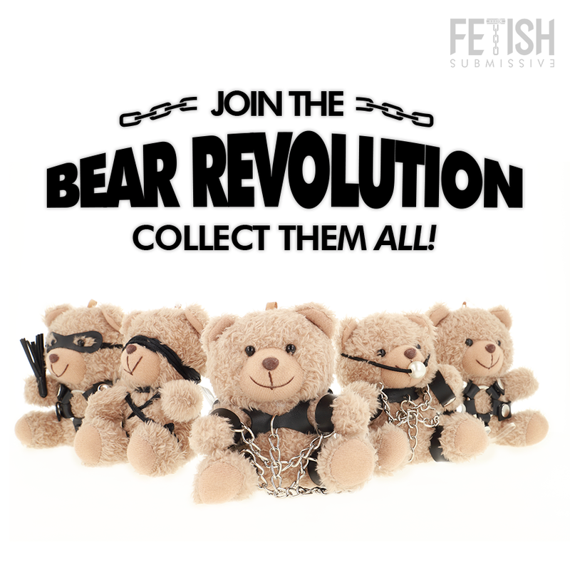 FETISH SUBMISSIVE - YOGI TEDDY BEAR MODÈLE BDSM 1 FETISH SUBMISSIVE REBEL TOYS