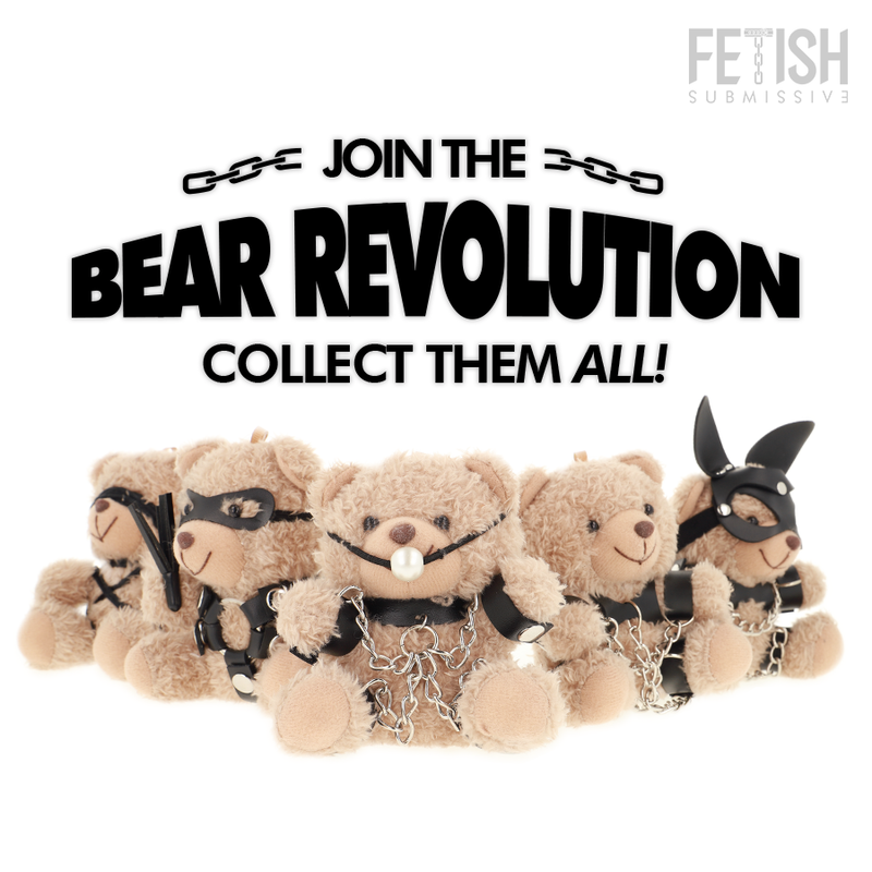 FETISH SUBMISSIVE - OURS EN PELUCHE FOZZIE MODÈLE BDSM 3 FETISH SUBMISSIVE REBEL TOYS