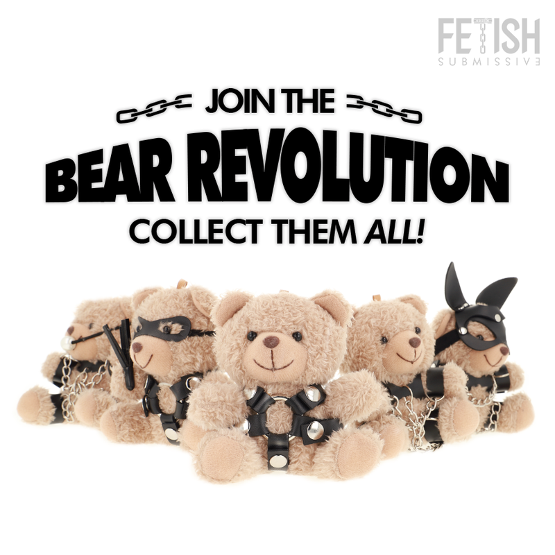 FETISH SUBMISSIVE - OURS EN PELUCHE BONGO MODÈLE BDSM 4 FETISH SUBMISSIVE REBEL TOYS