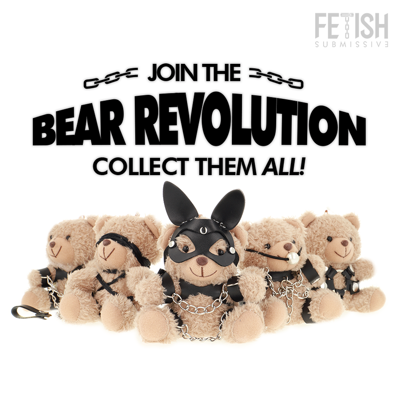 FETISH SUBMISSIVE - MISHKA TEDDY BEAR MODÈLE BDSM 5 FETISH SUBMISSIVE REBEL TOYS
