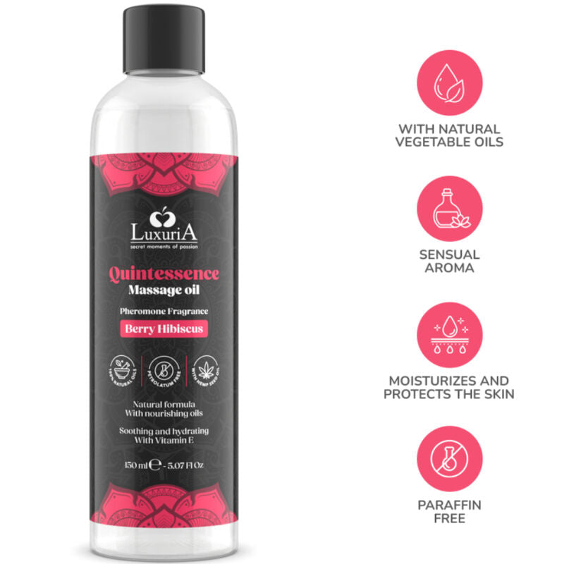INTIMATELINE LUXURIA - HUILE DE MASSAGE BAIES 150 ML INTIMATELINE