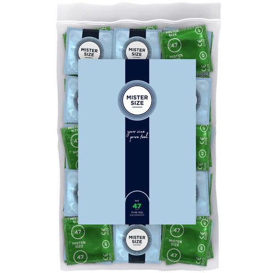 MISTER SIZE - PRÉSERVATIF TAILLE XS 47 MM (100 UNITÉS) MISTER SIZE