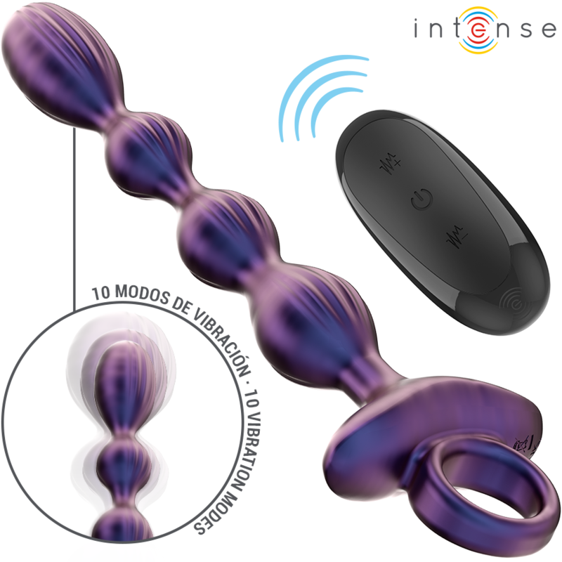 INTENSE - JACKIE PLUG ANAL VIBRANT MODÈLE 1 TÉLÉCOMMANDE INTENSE ANAL TOYS