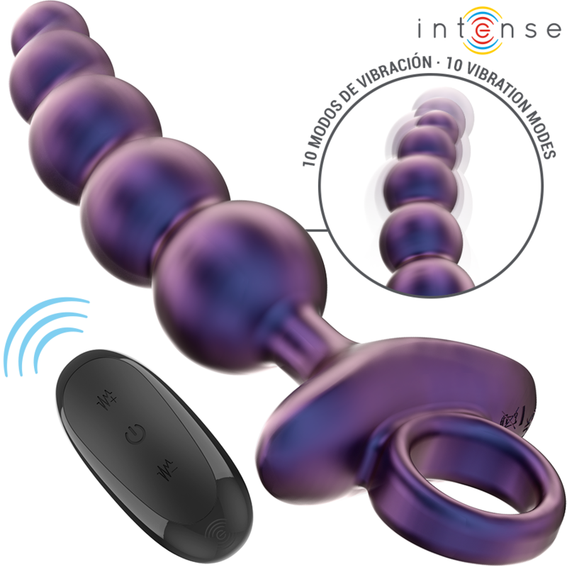 INTENSE - TITO PLUG ANAL VIBRANT MODÈLE 3 TÉLÉCOMMANDE INTENSE ANAL TOYS