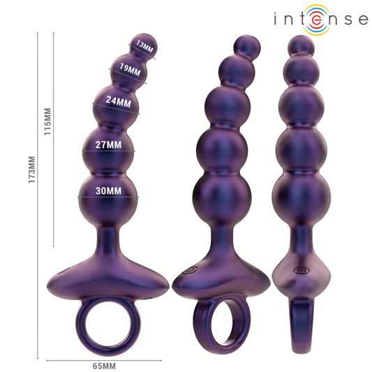 INTENSE - TITO PLUG ANAL VIBRANT MODÈLE 3 TÉLÉCOMMANDE INTENSE ANAL TOYS