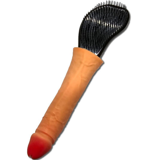 DIABLO PICANTE - BROSSE  CHEVEUX AVEC PÉNIS  LA POINTE DIABLO PICANTE