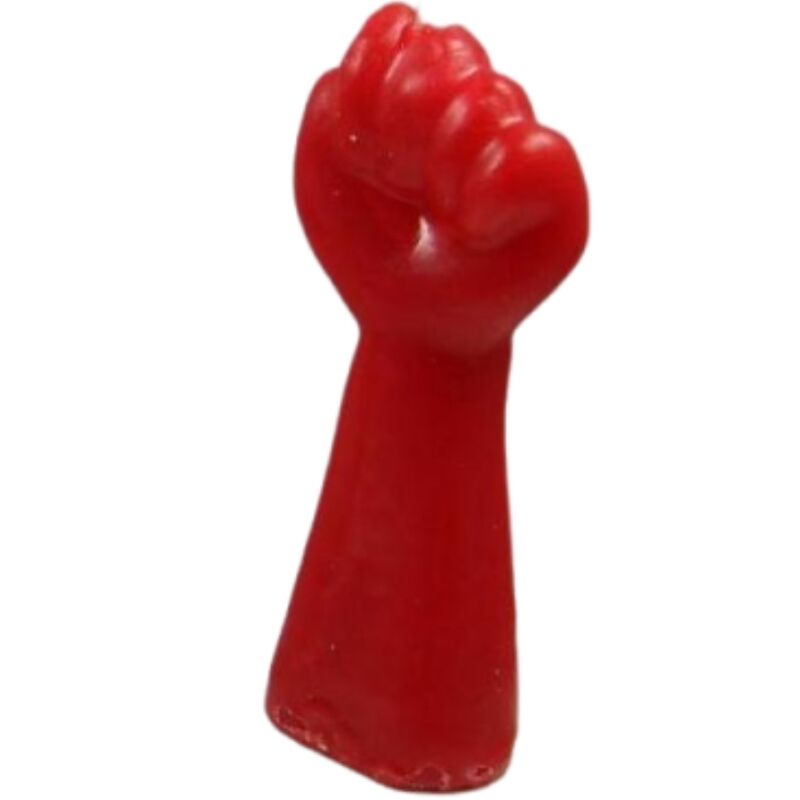DIABLO PICANTE - BOUGIE EN FORME DE POING ROUGE DIABLO PICANTE