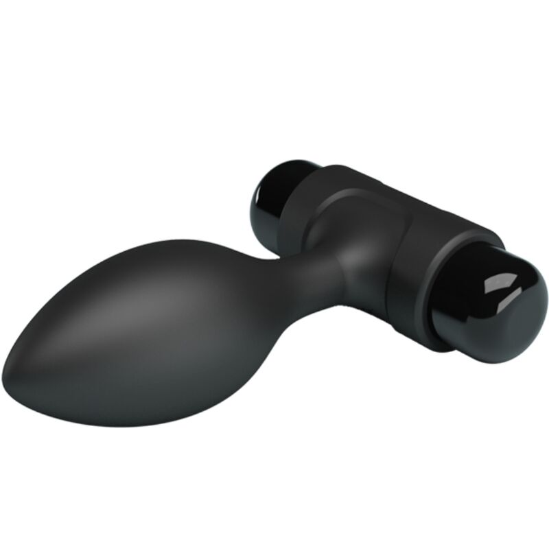 PRETTY LOVE - VIBRA BUTT 10 VIBRATIONS PLUG ANAL NOIR PRETTY LOVE