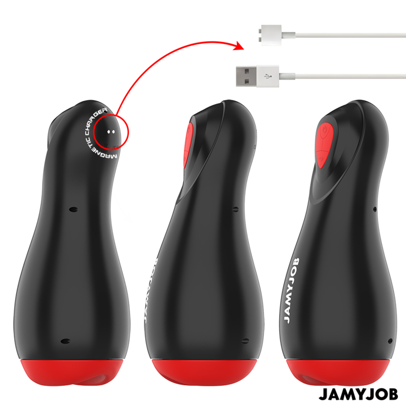 JAMYJOB - MASTURBATEUR AUTOMATIQUE CORE-X 5 MODES D'ASPIRATION ET DE VIBRATION JAMYJOB